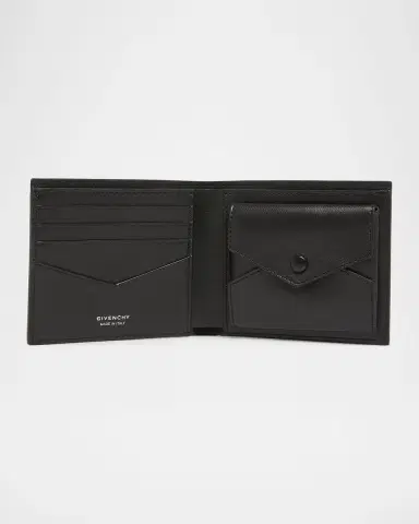 Givenchy Men's Leather Billfold Coin Wallet | Thumbnail 3 Givenchy Men's Leather Billfold Coin Wallet | Thumbnail 3