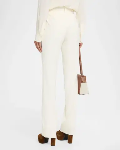 Ralph Lauren Collection Macy Grain De Poudre Pants | Thumbnail 3 Ralph Lauren Collection Macy Grain De Poudre Pants | Thumbnail 3