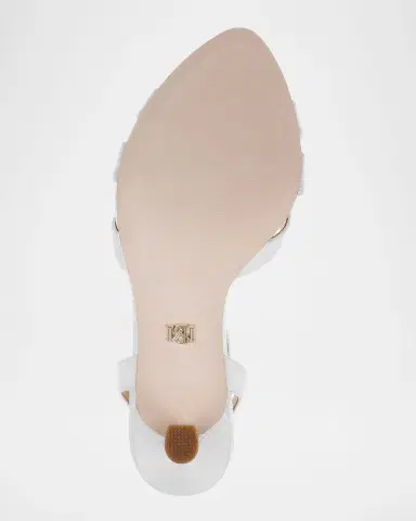 BADGLEY MISCHKA 75mm Xeilani Leather Ankle-Strap Sandals | Thumbnail 5