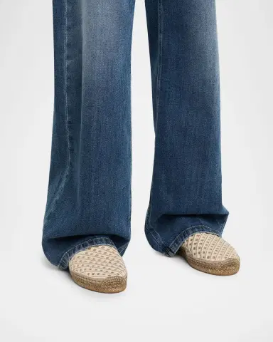 Brunello Cucinelli Diamond Cotton Espadrilles | Thumbnail 2 Brunello Cucinelli Diamond Cotton Espadrilles | Thumbnail 2