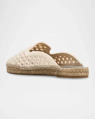 Brunello Cucinelli Diamond Cotton Espadrilles | Thumbnail 4 Brunello Cucinelli Diamond Cotton Espadrilles | Thumbnail 4