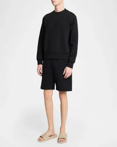 Givenchy Men's Label Asymmetric Slide Sandals | Thumbnail 2 Givenchy Men's Label Asymmetric Slide Sandals | Thumbnail 2