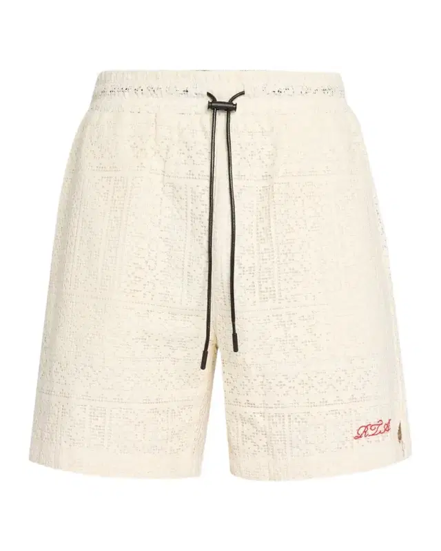 RTA Men's Chaparral Clyde Cotton Crochet Shorts