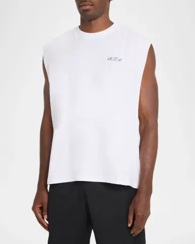 RTA Men's Cotton Terry T-Shirt | Thumbnail 4 RTA Men's Cotton Terry T-Shirt | Thumbnail 4