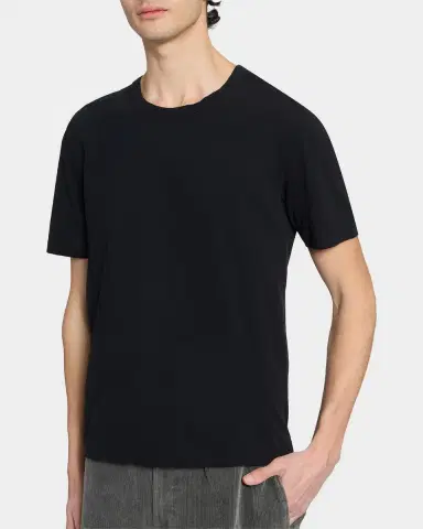 OFFICINE GÉNÉRALE Men 's Short-Sleeve Cotton Crewneck T-Shirt | Thumbnail 5