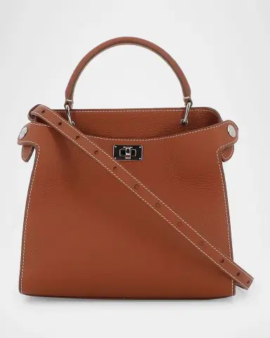 Michino Paris Lutece Mini Grained Leather Top-Handle Bag | Thumbnail 6 Michino Paris Lutece Mini Grained Leather Top-Handle Bag | Thumbnail 6