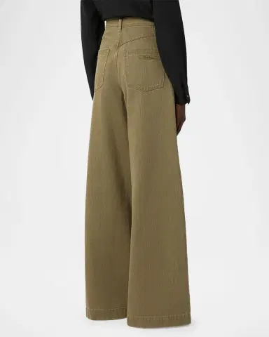 Max Mara Alamaro High-Rise Wide-Leg Jeans | Thumbnail 2 Max Mara Alamaro High-Rise Wide-Leg Jeans | Thumbnail 2