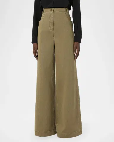 Max Mara Alamaro High-Rise Wide-Leg Jeans | Thumbnail 3 Max Mara Alamaro High-Rise Wide-Leg Jeans | Thumbnail 3
