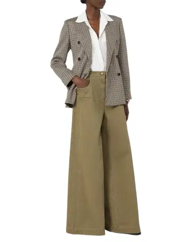 Max Mara Alamaro High-Rise Wide-Leg Jeans | Thumbnail 1 Max Mara Alamaro High-Rise Wide-Leg Jeans | Thumbnail 1
