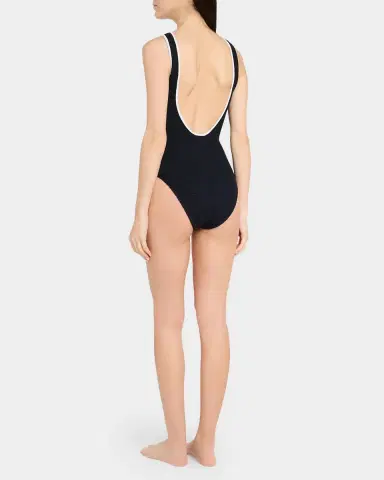 Hunza G Faye Scoop One-Piece Swimsuit | Thumbnail 2 Hunza G Faye Scoop One-Piece Swimsuit | Thumbnail 2