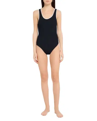 Hunza G Faye Scoop One-Piece Swimsuit | Thumbnail 1 Hunza G Faye Scoop One-Piece Swimsuit | Thumbnail 1