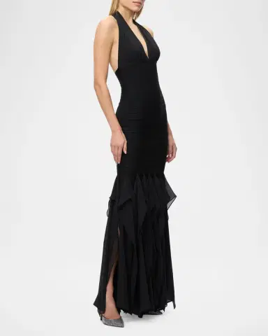 Herve Leger The Louisa Gown | Thumbnail 4