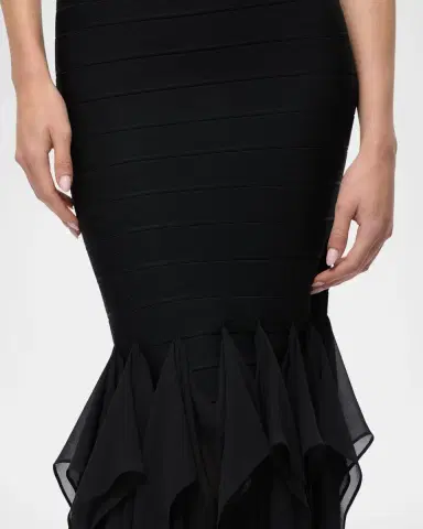 Herve Leger The Louisa Gown | Thumbnail 5