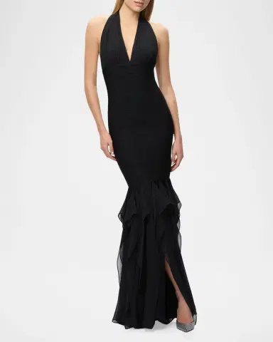 Herve Leger The Louisa Gown | Thumbnail 6