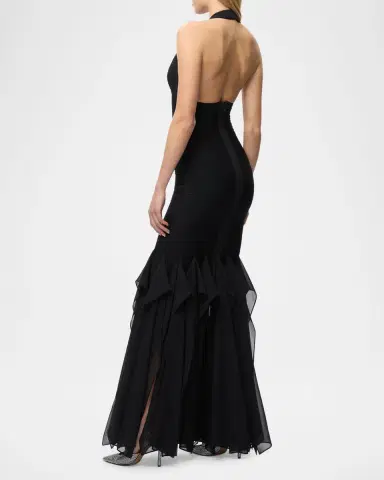 Herve Leger The Louisa Gown | Thumbnail 7