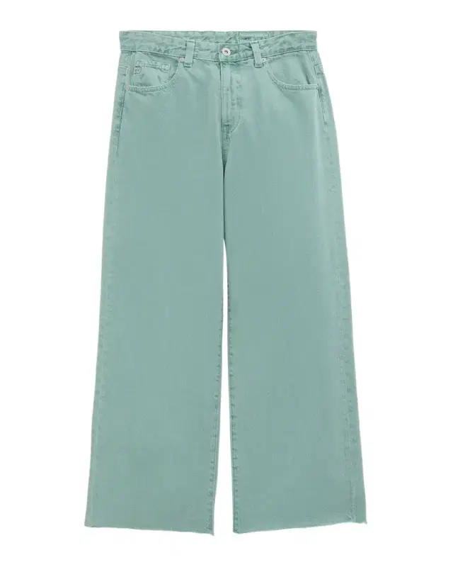 AG Jeans Saige Wide-Leg Crop Jeans