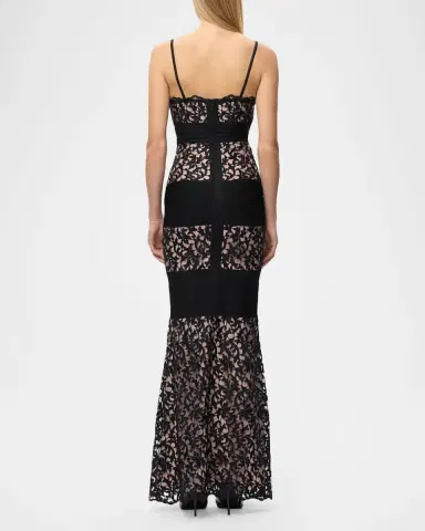 Herve Leger The Marielle Lace Gown | Thumbnail 3
