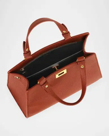 Michino Paris Trocadero Mini Leather Top-Handle Bag | Thumbnail 3