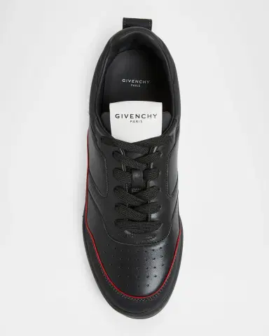 Givenchy Men's Yard Court Leather Low-Top Sneakers | Thumbnail 5 Givenchy Men's Yard Court Leather Low-Top Sneakers | Thumbnail 5