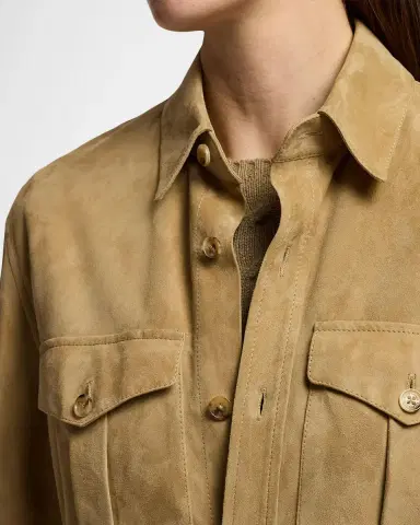 Ralph Lauren Collection Landry Lamb-Suede Shirt | Thumbnail 5 Ralph Lauren Collection Landry Lamb-Suede Shirt | Thumbnail 5