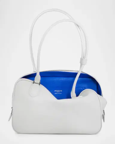 Michino Paris Tuilerie PM Leather Boston Top-Handle Bag | Thumbnail 5 Michino Paris Tuilerie PM Leather Boston Top-Handle Bag | Thumbnail 5