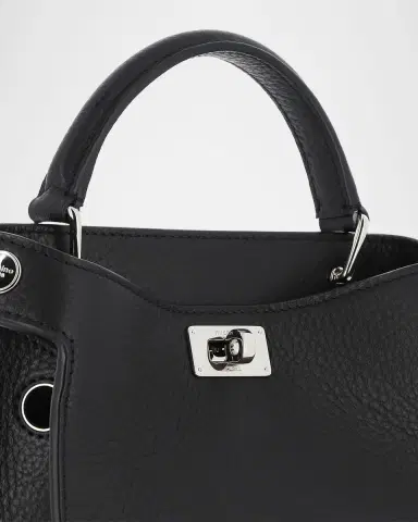 Michino Paris Lutece Nano Grained Leather Top-Handle Bag | Thumbnail 4