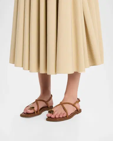 Rag & Bone Remi Suede Toe-Ring Flat Sandals | Thumbnail 2 Rag & Bone Remi Suede Toe-Ring Flat Sandals | Thumbnail 2