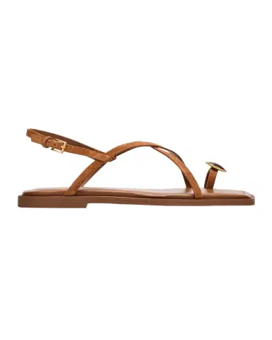 Rag & Bone Remi Suede Toe-Ring Flat Sandals | Thumbnail 1 Rag & Bone Remi Suede Toe-Ring Flat Sandals | Thumbnail 1