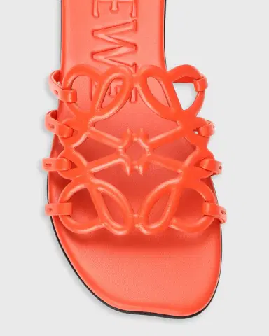 Loewe x Paula's Ibiza Petal Leather Anagram Slide Sandals | Thumbnail 2 Loewe x Paula's Ibiza Petal Leather Anagram Slide Sandals | Thumbnail 2