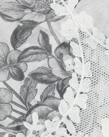 Kobi Halperin Paloma Lace-Trim Viscose-Linen Blouse | Thumbnail 6 Kobi Halperin Paloma Lace-Trim Viscose-Linen Blouse | Thumbnail 6