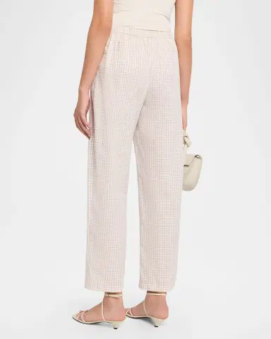 Simkhai Gingham Drawstring Pants | Thumbnail 3