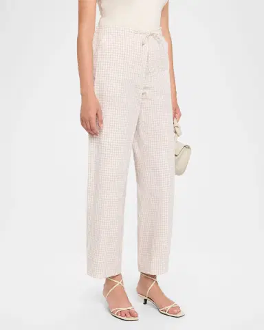 Simkhai Gingham Drawstring Pants | Thumbnail 4