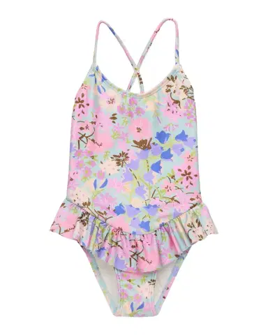 Zimmermann Girl's Solstice Frill One-Piece Swimsuit, Size 1-12 | Thumbnail 1