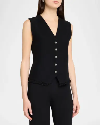 Kobi Halperin Anya Fringe-Hem Knit Vest | Thumbnail 4 Kobi Halperin Anya Fringe-Hem Knit Vest | Thumbnail 4