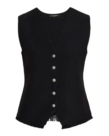 Kobi Halperin Anya Fringe-Hem Knit Vest | Thumbnail 1 Kobi Halperin Anya Fringe-Hem Knit Vest | Thumbnail 1