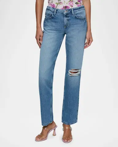 L'Agence Armida Low-Rise Slouchy-Straight Jeans | Thumbnail 4 L'Agence Armida Low-Rise Slouchy-Straight Jeans | Thumbnail 4