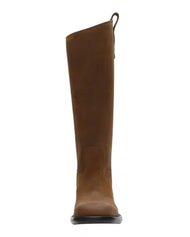 Burberry Cavalier Knee-High Leather Riding Boots | Thumbnail 1