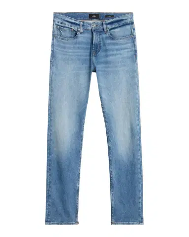 7 For All Mankind Men's Slimmy 5-Pocket Jeans | Thumbnail 1