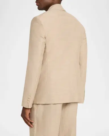 Jacquemus Men's La Veste Melo Double-Breasted Sport Coat | Thumbnail 2 Jacquemus Men's La Veste Melo Double-Breasted Sport Coat | Thumbnail 2
