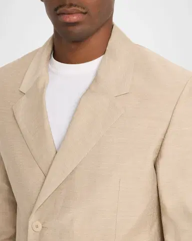 Jacquemus Men's La Veste Melo Double-Breasted Sport Coat | Thumbnail 4 Jacquemus Men's La Veste Melo Double-Breasted Sport Coat | Thumbnail 4