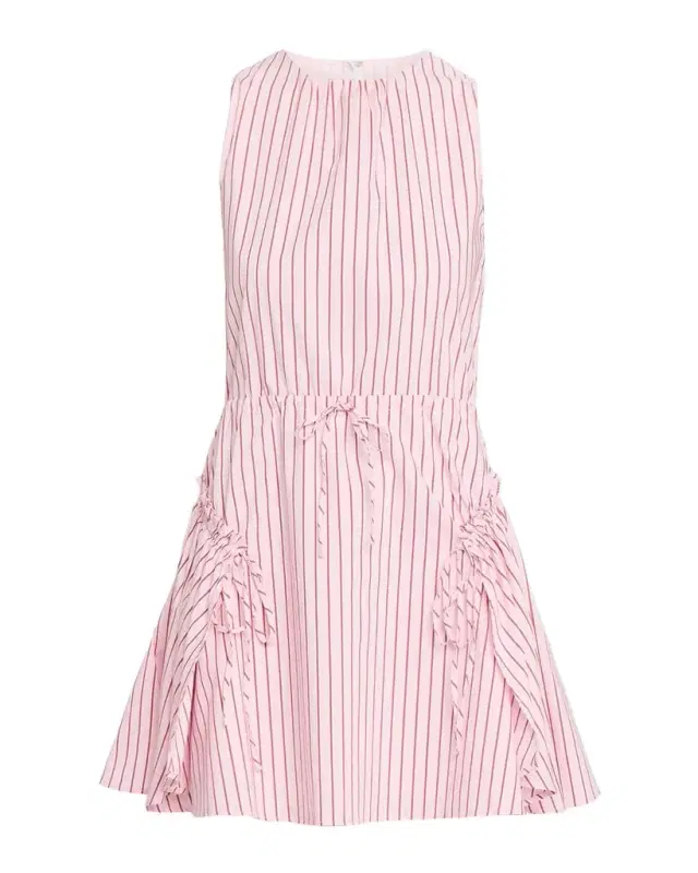 Leylani Rose Stripe Mini Dres