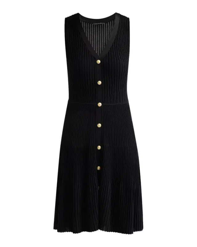 Kobi Halperin Tess Ribbed Knit Dress