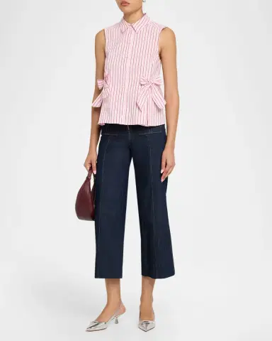 Cinq à Sept Jill Rose Stripe Top | Thumbnail 2