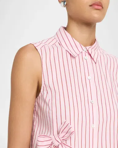Cinq à Sept Jill Rose Stripe Top | Thumbnail 5