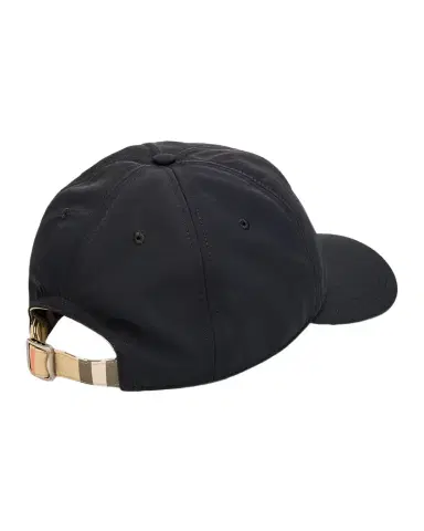 Burberry Men's Check-Lined Equestrian Knight Baseball Cap | Thumbnail 1 Burberry Men's Check-Lined Equestrian Knight Baseball Cap | Thumbnail 1