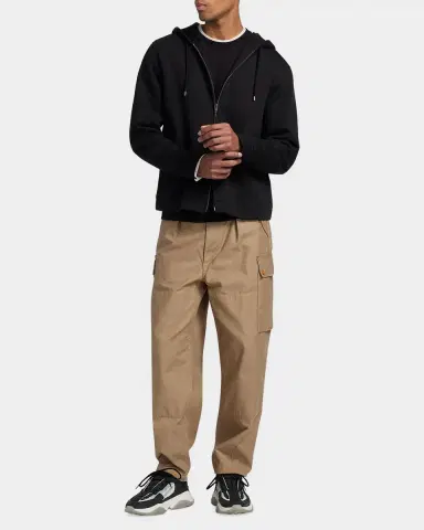 Vince Men's Scuba Full-Zip Hoodie | Thumbnail 2