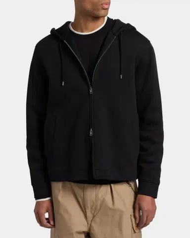 Vince Men's Scuba Full-Zip Hoodie | Thumbnail 4