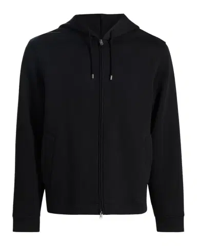 Vince Men's Scuba Full-Zip Hoodie | Thumbnail 1