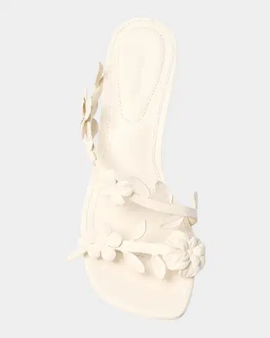 Simkhai Willow Floral Applique Leather Sandals | Thumbnail 3 Simkhai Willow Floral Applique Leather Sandals | Thumbnail 3