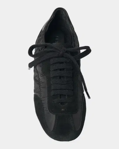 Simkhai Georgie Nylon and Suede Low-Top Sneakers | Thumbnail 2 Simkhai Georgie Nylon and Suede Low-Top Sneakers | Thumbnail 2